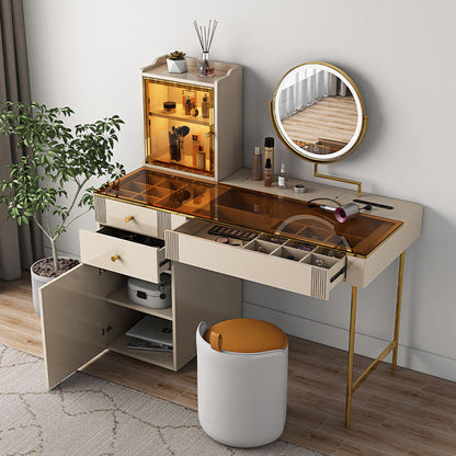 Aden Dressing Table Set With Mirror | Weilai Concept