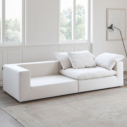 Ransom Two Seater Sofa, Linen-Weilai Concept