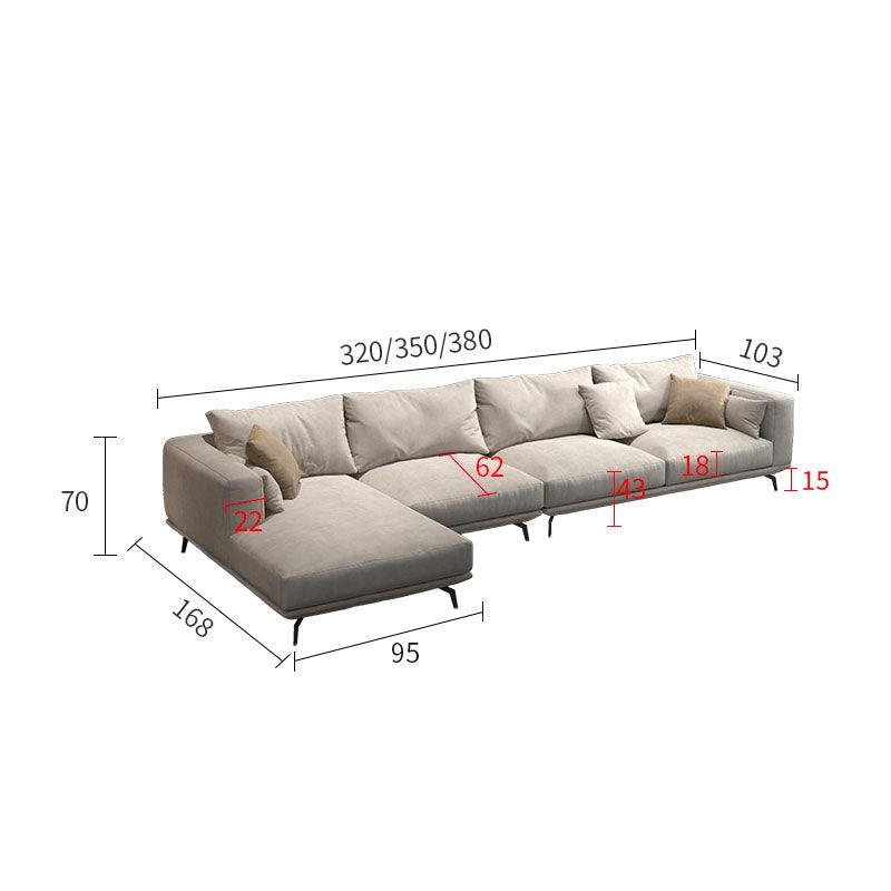 NR23 Two Seater Sofa, Leathaire | Weilai Concept