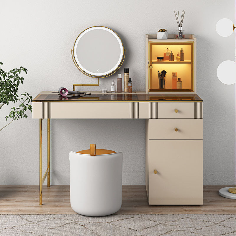 Aden Dressing Table Set With Mirror | Weilai Concept