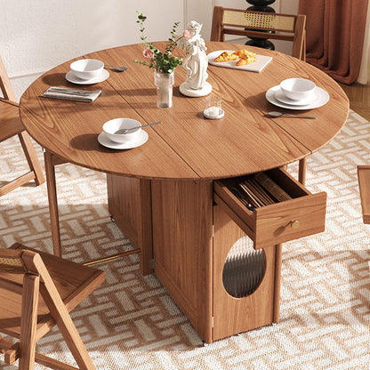 Ainsley Folding Extendable Dining Table, Wood | Weilai Concept