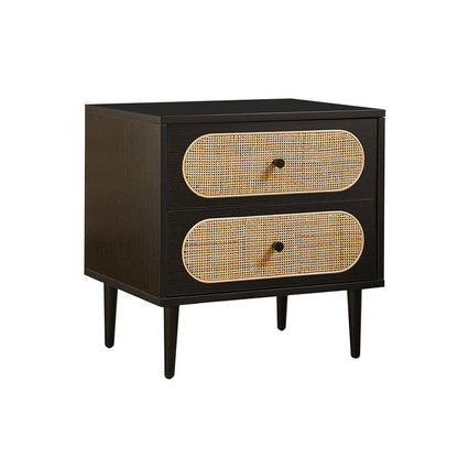 Matthew Bedside Table, Rattan-Weilai Concept