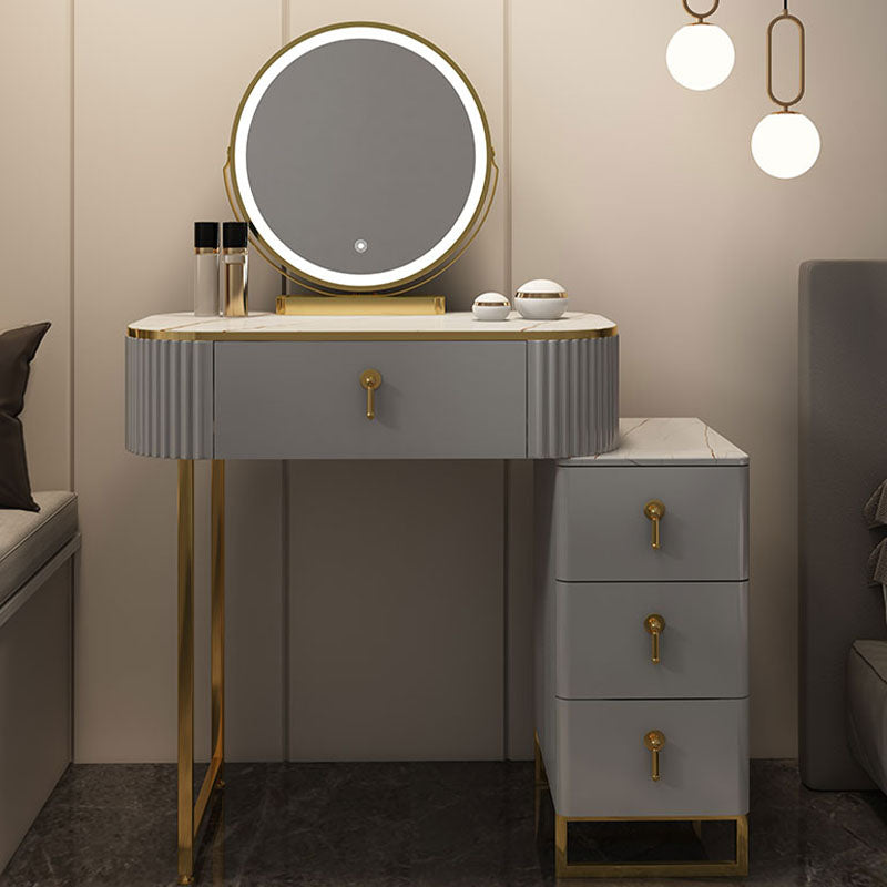 Nelia Dressing Table With LED Mirror | Weilai Concept