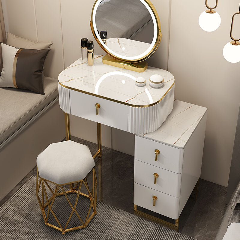 Nelia Dressing Table With LED Mirror | Weilai Concept