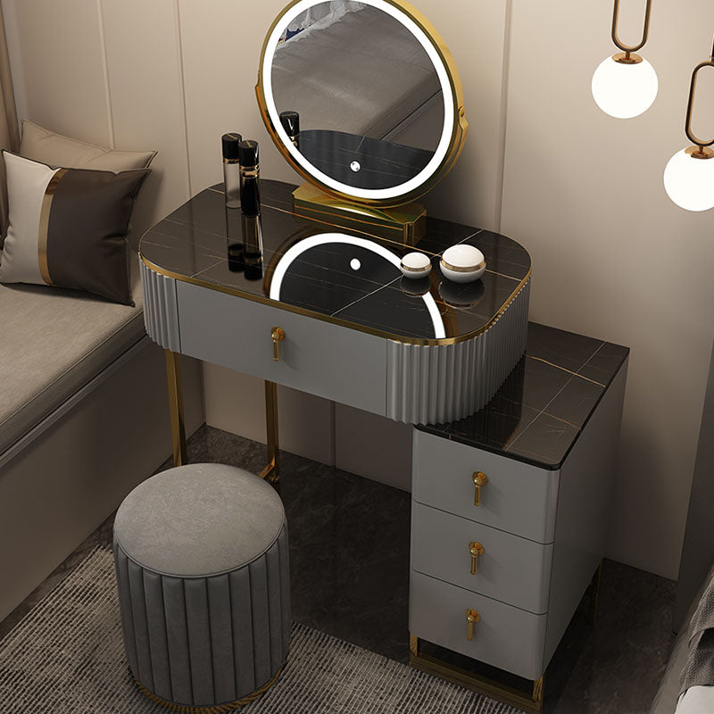 Nelia Dressing Table With LED Mirror | Weilai Concept