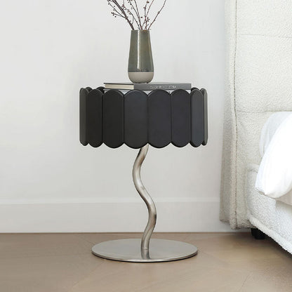 Sinclair Bedside Table, Black-Weilai Concept