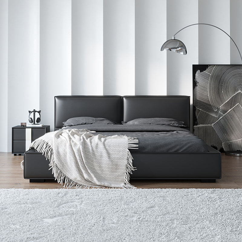 Vanessa Double Bed, Black | Weilai Concept