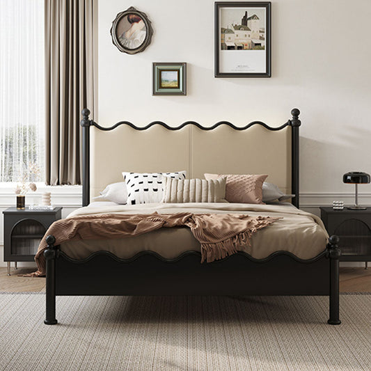 Roberta Double Bed, Black | Weilai Concept