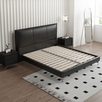 Kinza Double Bed, Leather | Weilai Concept