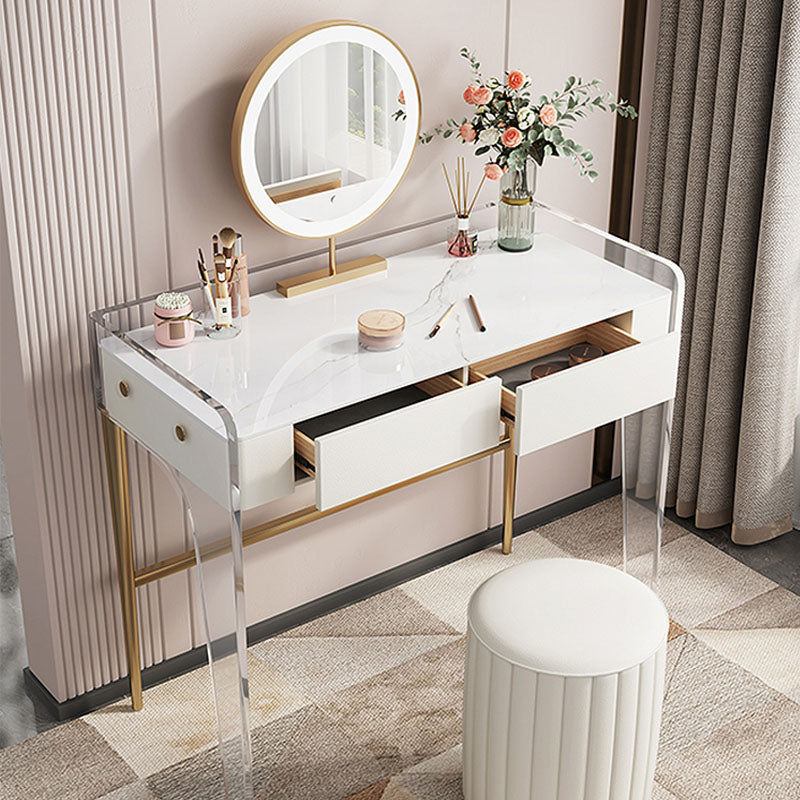 Deborah Dressing Table, White-Weilai Concept