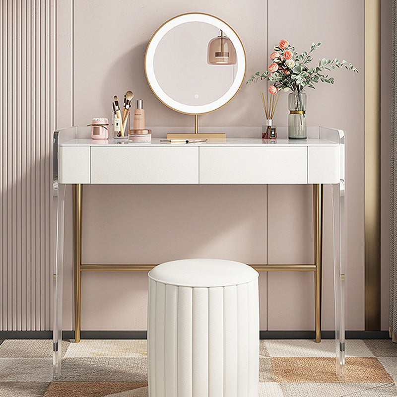 Deborah Dressing Table, White-Weilai Concept