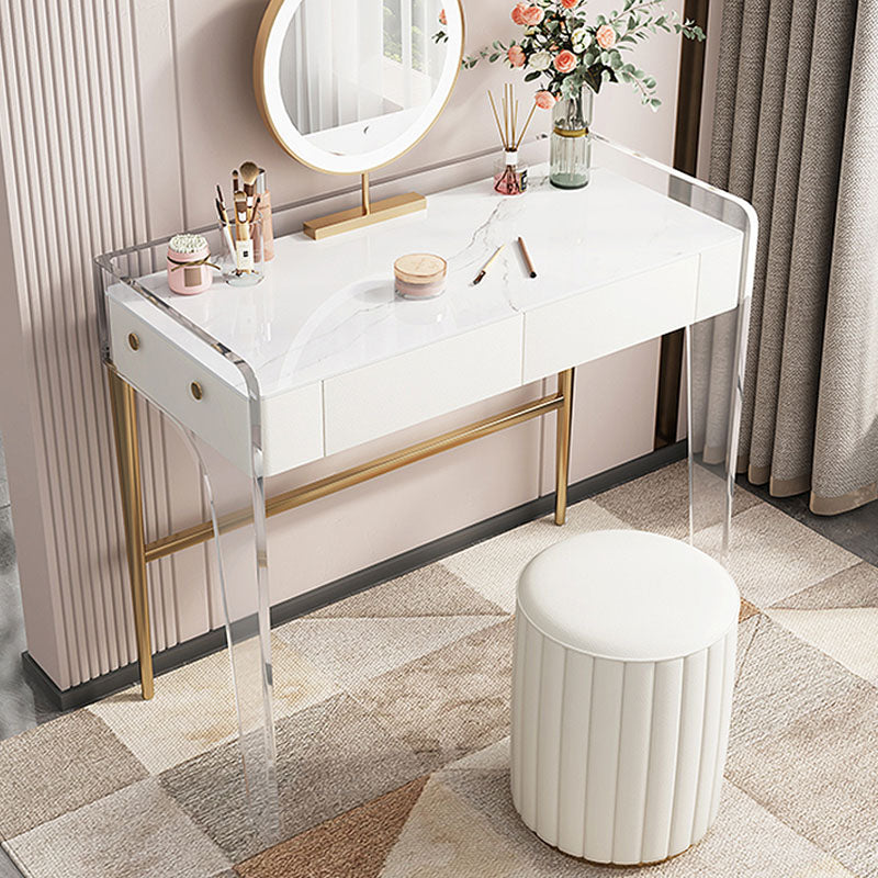 Deborah Dressing Table, White-Weilai Concept