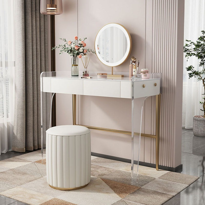 Deborah Dressing Table, White-Weilai Concept