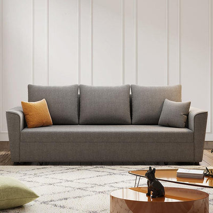 Gertrude Sofa Bed, Linen | Weilai Concept