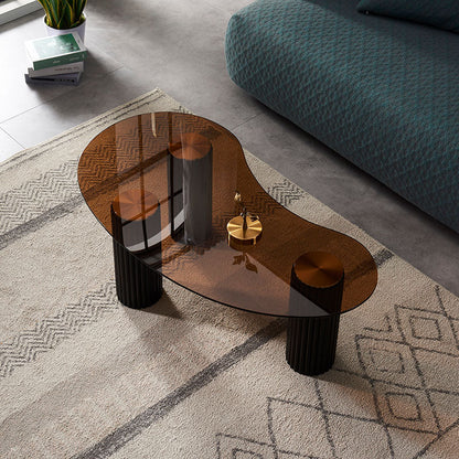 Lunar Coffee Table, Glass | Weilai Concept