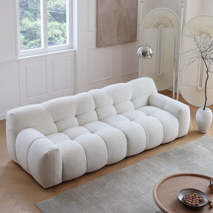 Tasya Three Seater Sofa, Cashmere-Weilai Concept