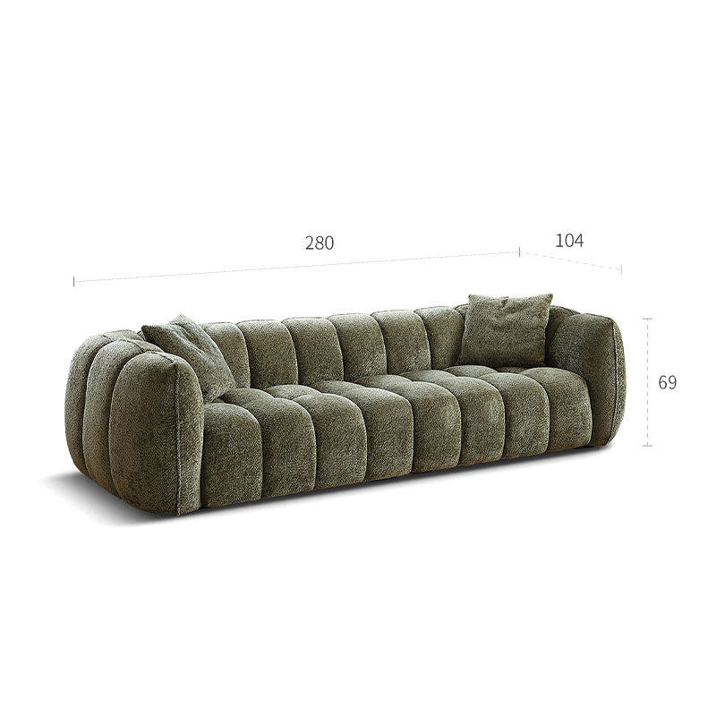 Winslow Pumpink Three Seater Sofa, Boucle-Weilai Concept