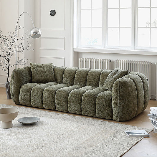 Winslow Pumpink Three Seater Sofa, Boucle-Weilai Concept