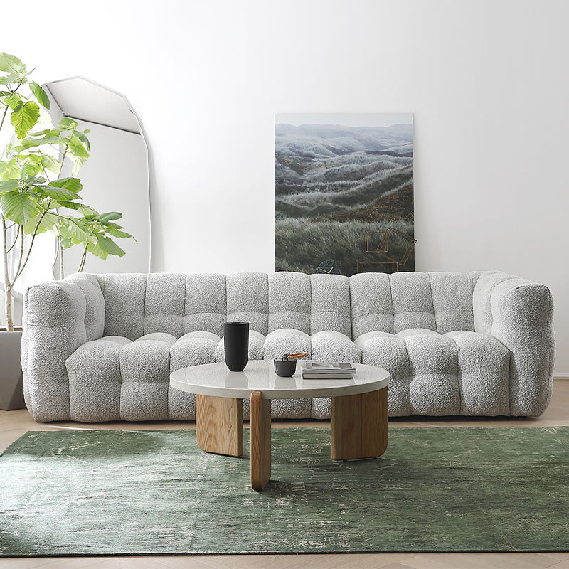 Zobah Three Seater Sofa, Boucle-Weilai Concept