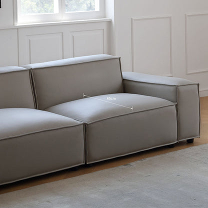 Valdemar Cube Sofa, Leathaire-Weilai Concept