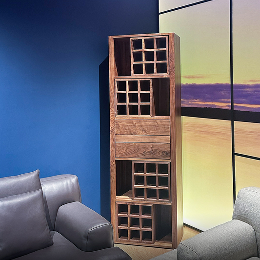 Grace Wine Cabinet, Solid Wood-Weilai Concept