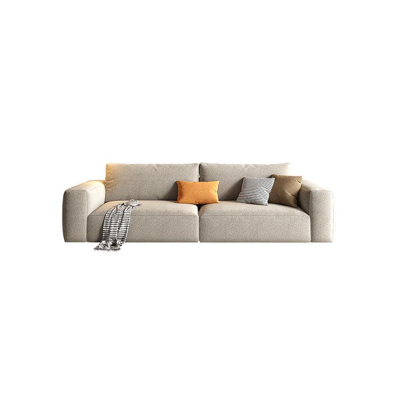 Lionel Three Seater Sofa, Linen | Weilai Concept