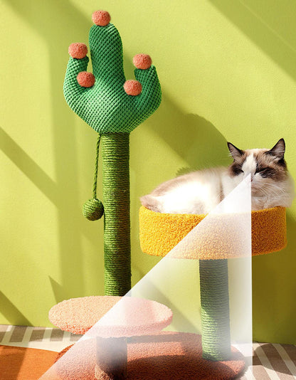 Ola's Cactus with Bed, Cat Toy, Climbing tree | Weilai Concept