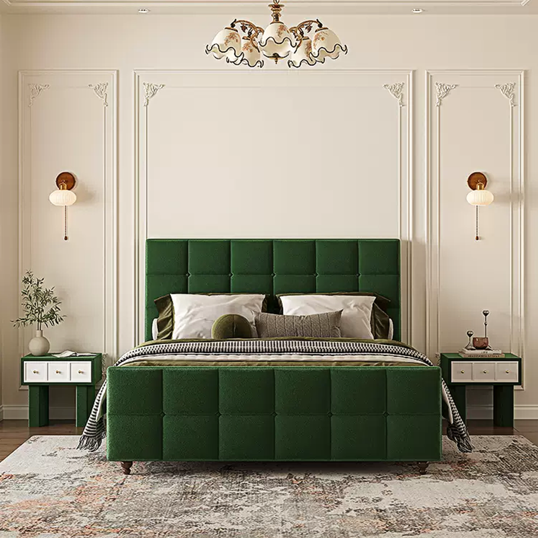 Thessaly Modern Double Bed-Weilai Concept