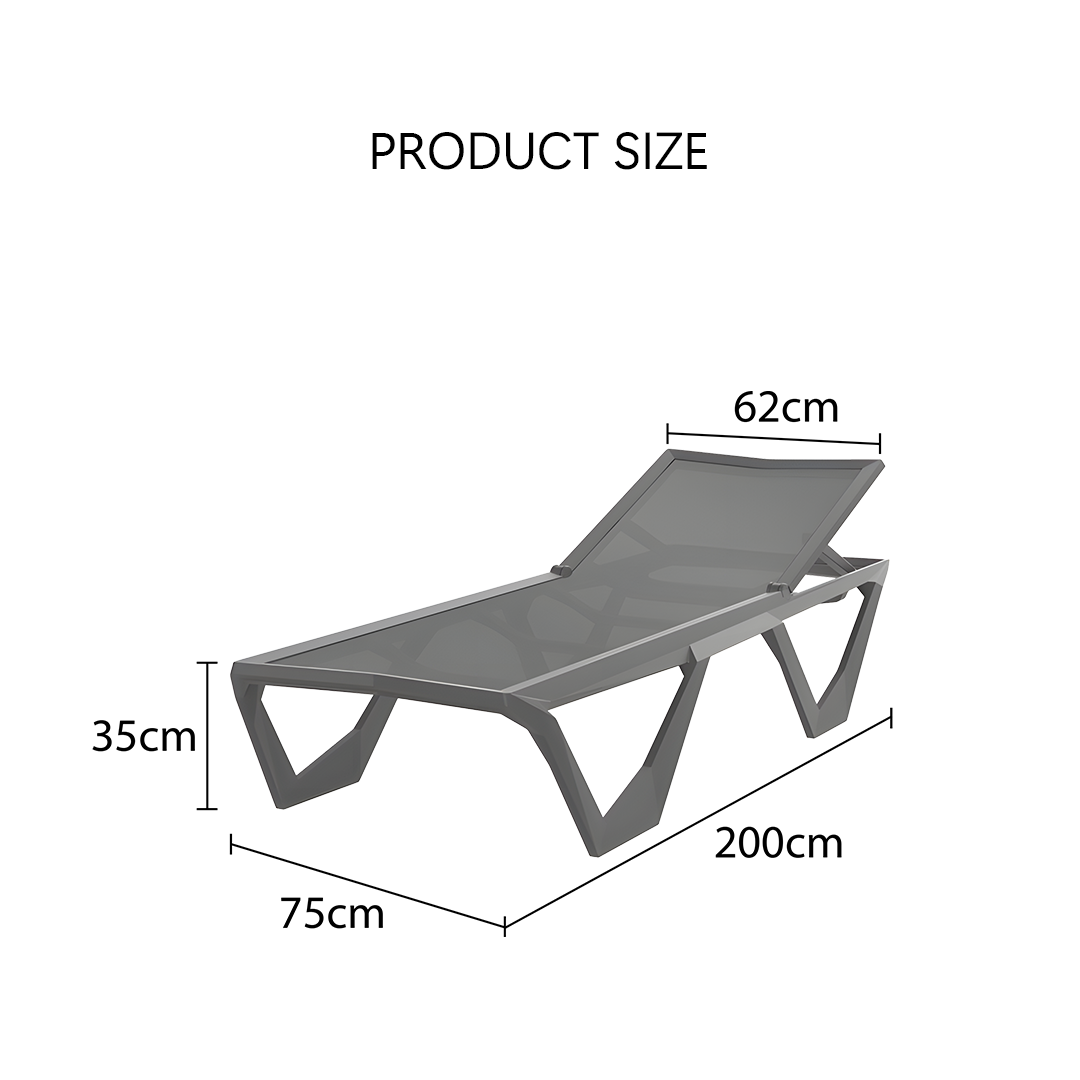 Marlin Sun Lounger, Outdoor Daybed-Weilai Concept