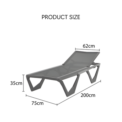 Marlin Sun Lounger, Outdoor Daybed-Weilai Concept