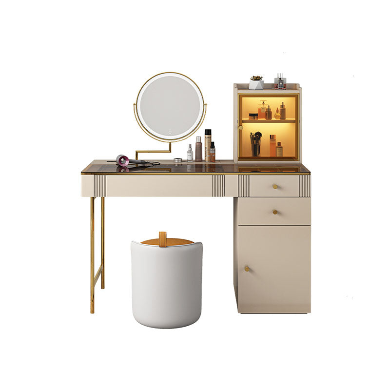 Aden Dressing Table Set With Mirror | Weilai Concept