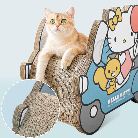 Pipi's Car, Cat Scratching Post, Cat Scratchers, Cat Toy, Cardboard | Weilai Concept