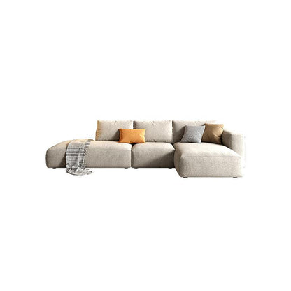 Lionel Three Seater Sofa, Linen | Weilai Concept