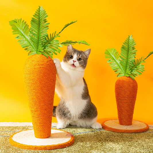 Calo's Carrot, Cat Toy, Hemp Rope, Cat Scratcher | Weilai Concept