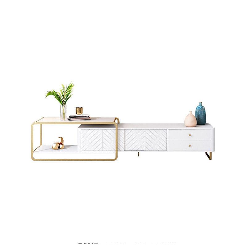 Adelaide TV Stand, White | Weilai Concept