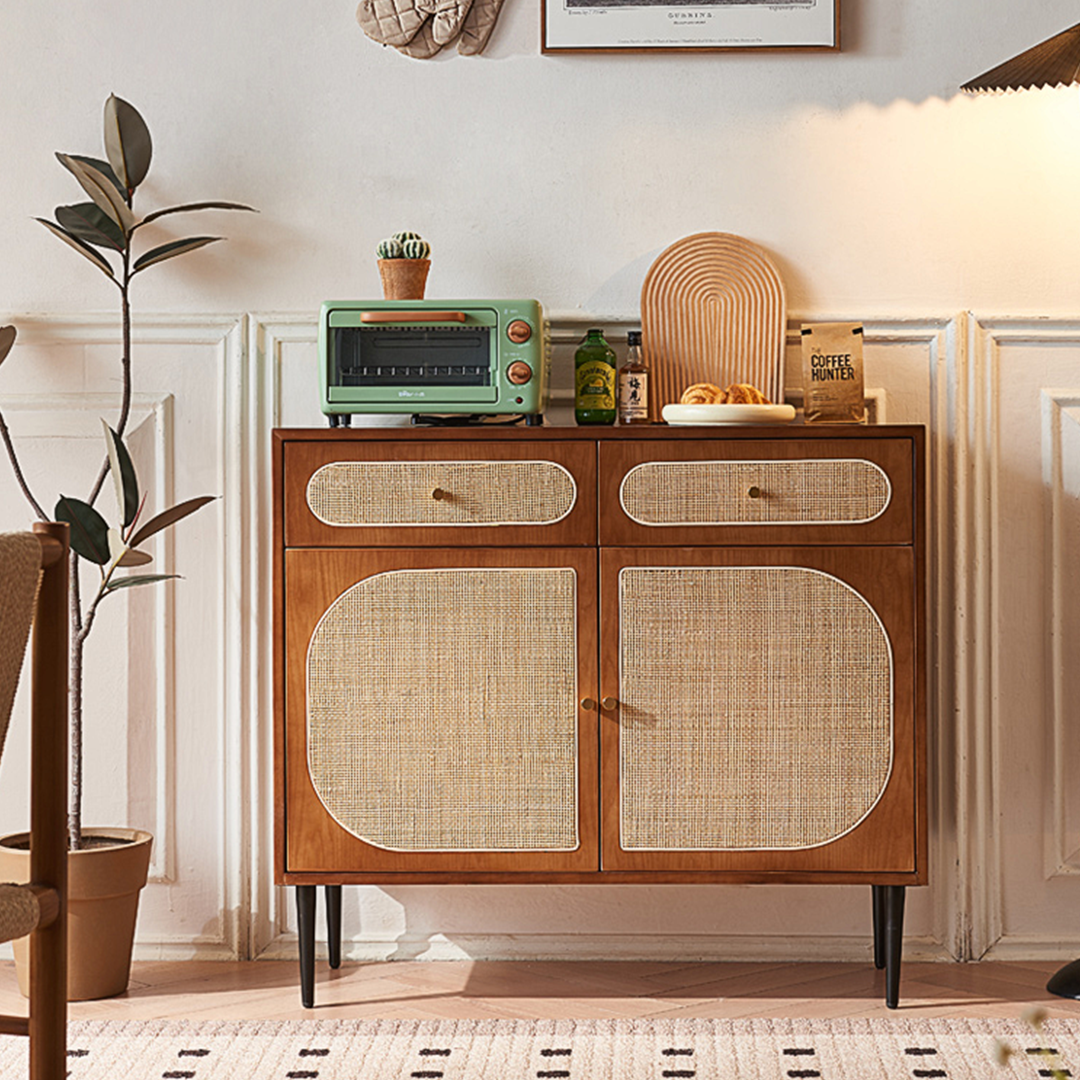 Berlinda Rattan Sideboard-Weilai Concept