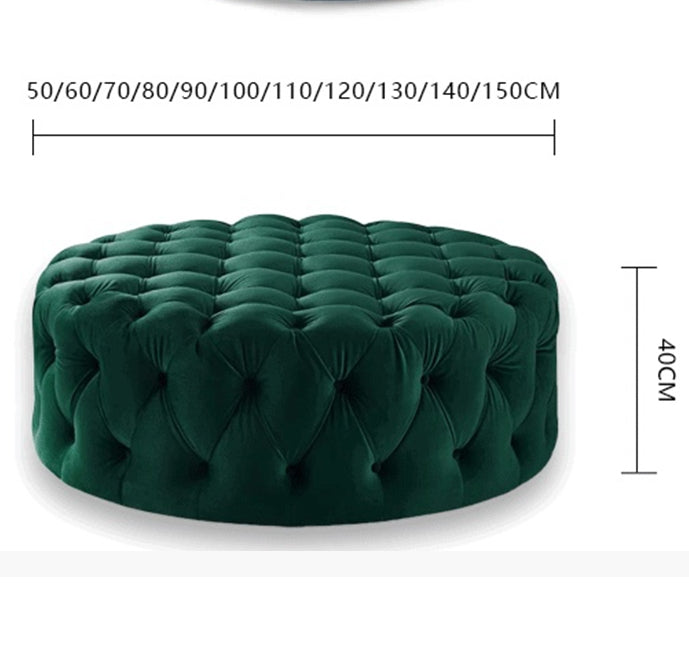 Napoleon Pouffe, Velvet-Weilai Concept