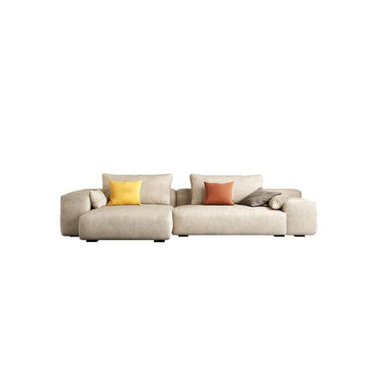 R87 Calvin Two Seater Corner Sofa, Leathaire | Weilai Concept