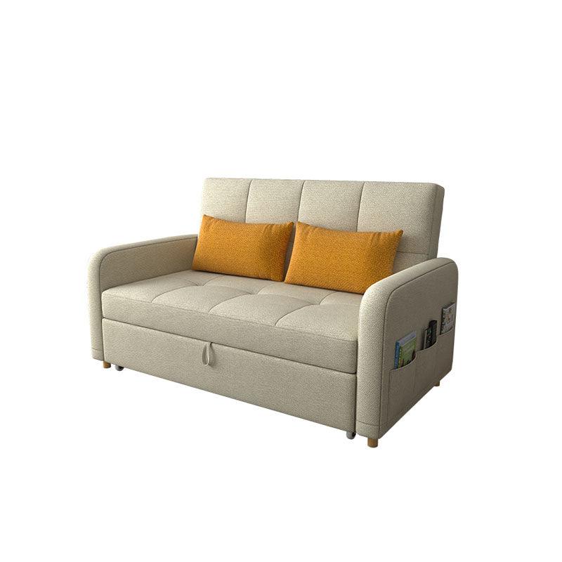 ML203 Three Seater Sofa Bed, Linen | Weilai Concept