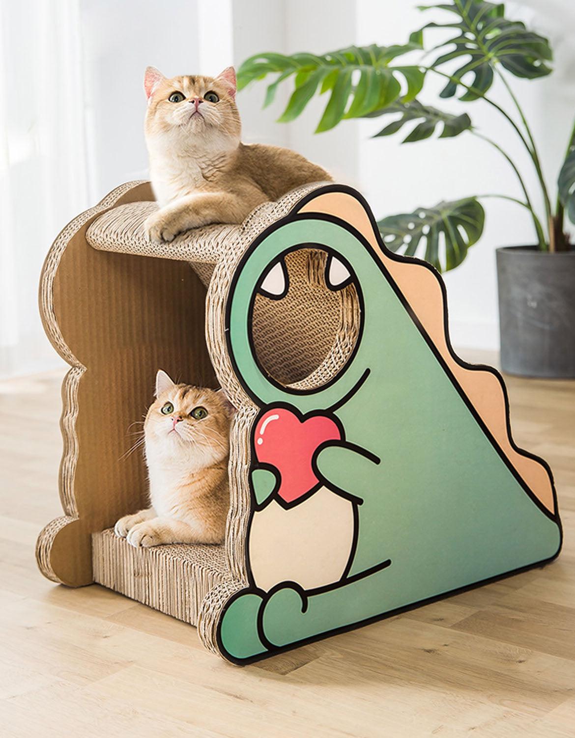 CL21 Cat Scratching Post, Climbing toys, Cardboard, Cat Scratcher | Weilai Concept