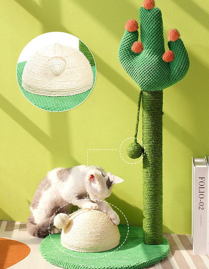 Ola's Cactus with Bed, Cat Toy, Climbing tree | Weilai Concept