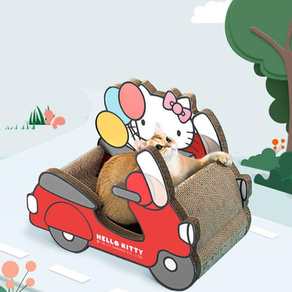 Pipi's Car, Cat Scratching Post, Cat Scratchers, Cat Toy, Cardboard | Weilai Concept