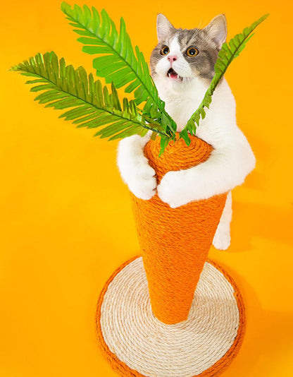 Calo's Carrot, Cat Toy, Hemp Rope, Cat Scratcher | Weilai Concept