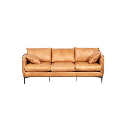 Kiley Three Seater Sofa, Cow Leather | Weilai Concept