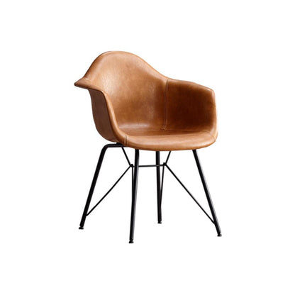 Bobby Dining Chair, Distressed Leather | Weilai Concept