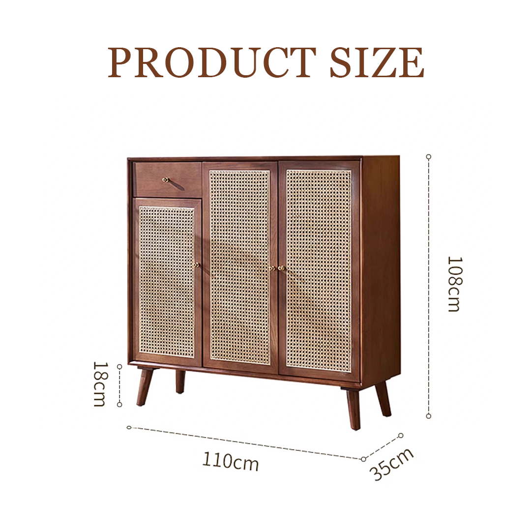 Otti Shoe Storage, Console Table, Rattan-Weilai Concept