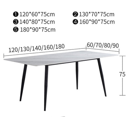 Samirah Dining Table, Sintered Stone-Weilai Concept