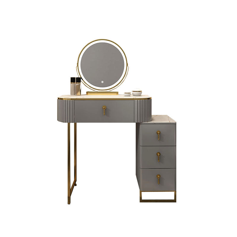 Nelia Dressing Table With LED Mirror | Weilai Concept