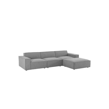 Lynnbrook Three Seater Sofa, Modular Sofa, Linen | Weilai Concept