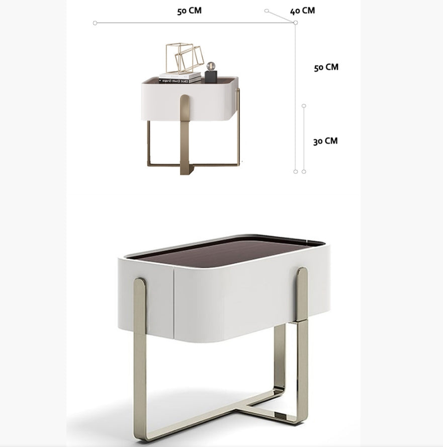 Trinidad Bedside Table-Weilai Concept